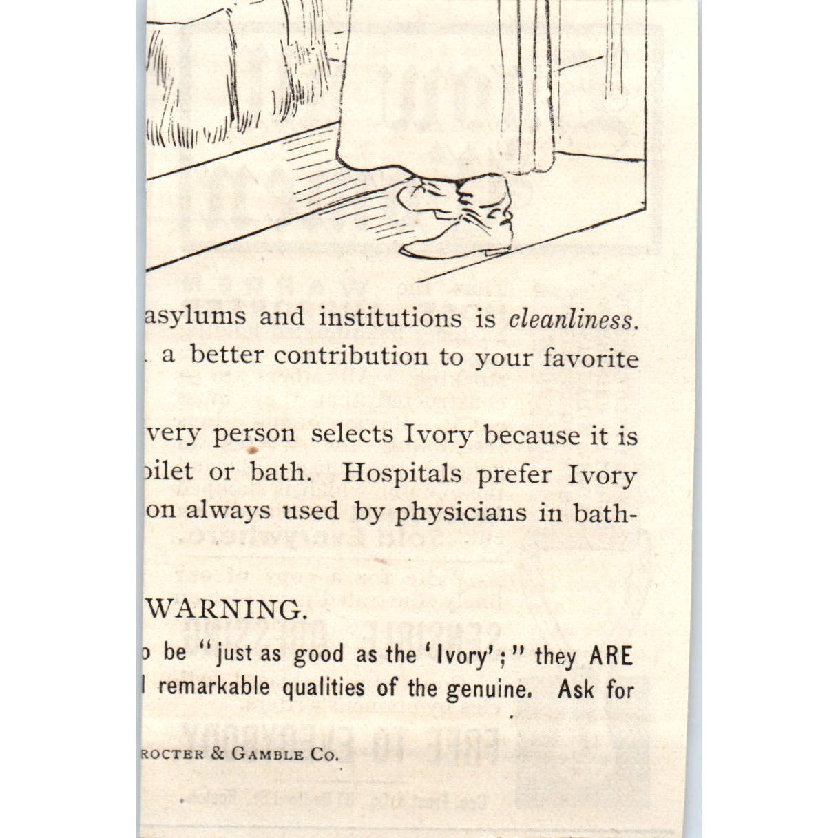 Know All Women Warren Hose Supporter George Frost  Co c1890 Victorian Ad AE8-CH7