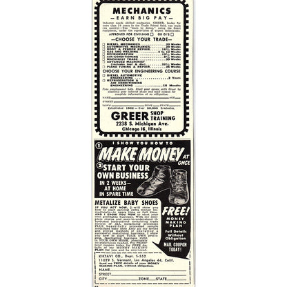 J.C. Whitney & Co Auto Parts and Accessories Chicago IL 1955 Ad AG1-7