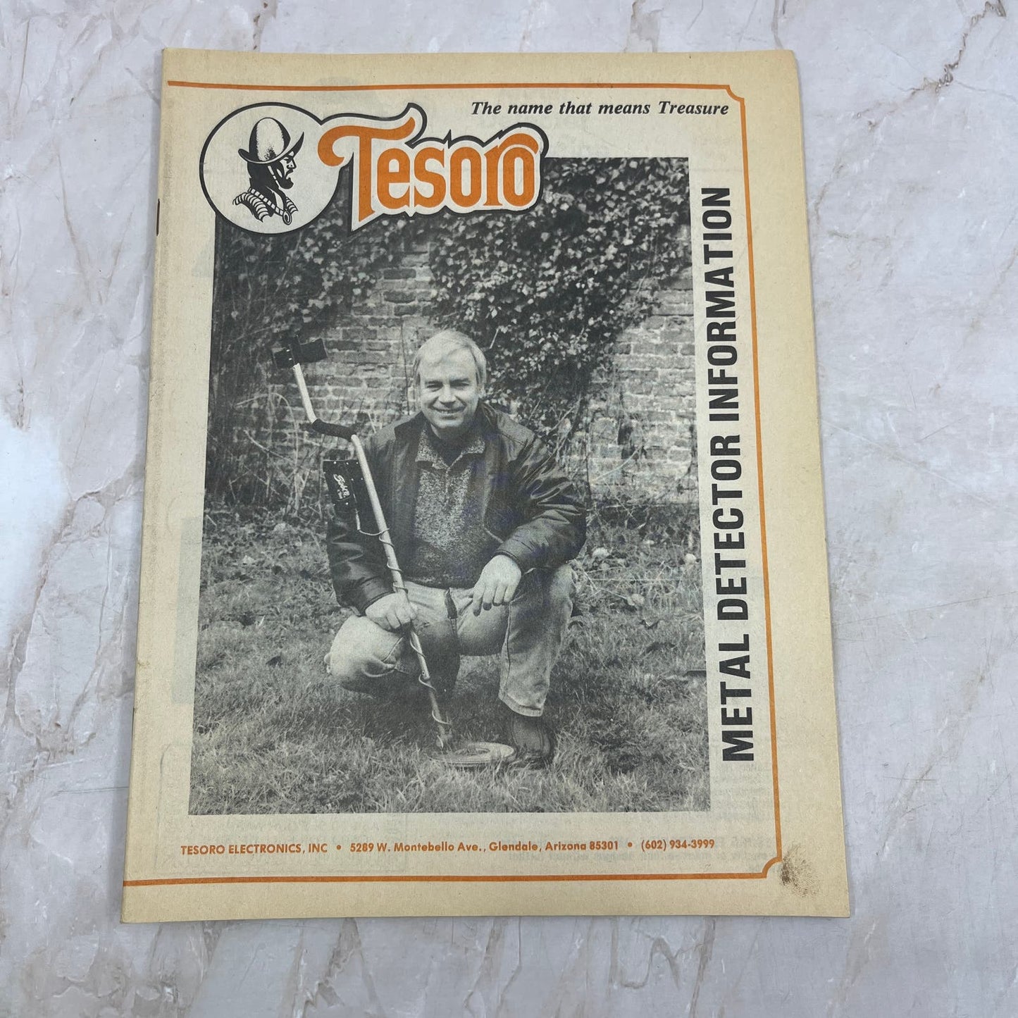 1987 Tesoro Metal Detector Information Booklet M20