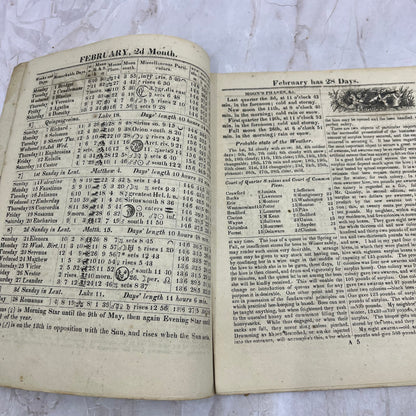 1869 Agricultural Almanac Lancaster PA John Baer’s Sons TF5