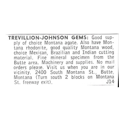 Trevillion-Johnson Gems Butte Montana Ad AF8-S21