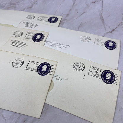 1950s Lot of Liquid Carbonic Corporation Philadelphia PA Envelopes L4-4-14