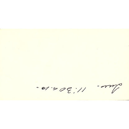 Bausch & Lomb Incorporated Duane L Brugman Long Beach CA Business Card SB4-B3