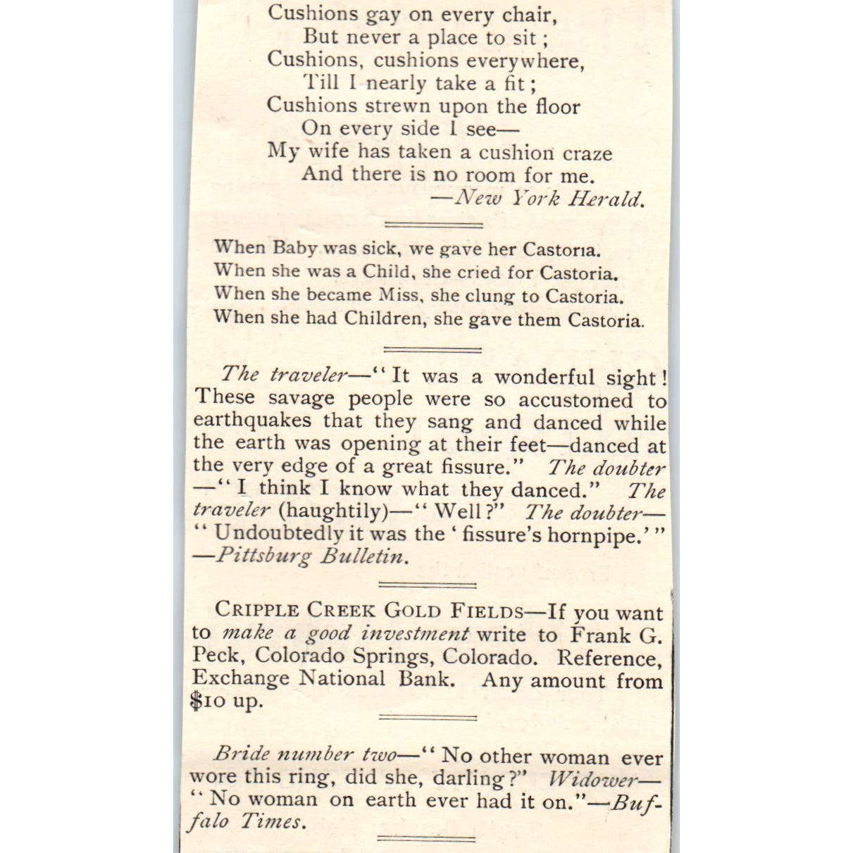 Cudahy's Extract of Beef Rex Brand South Omaha NE 1893 Judge Magazine Ad AB9-J