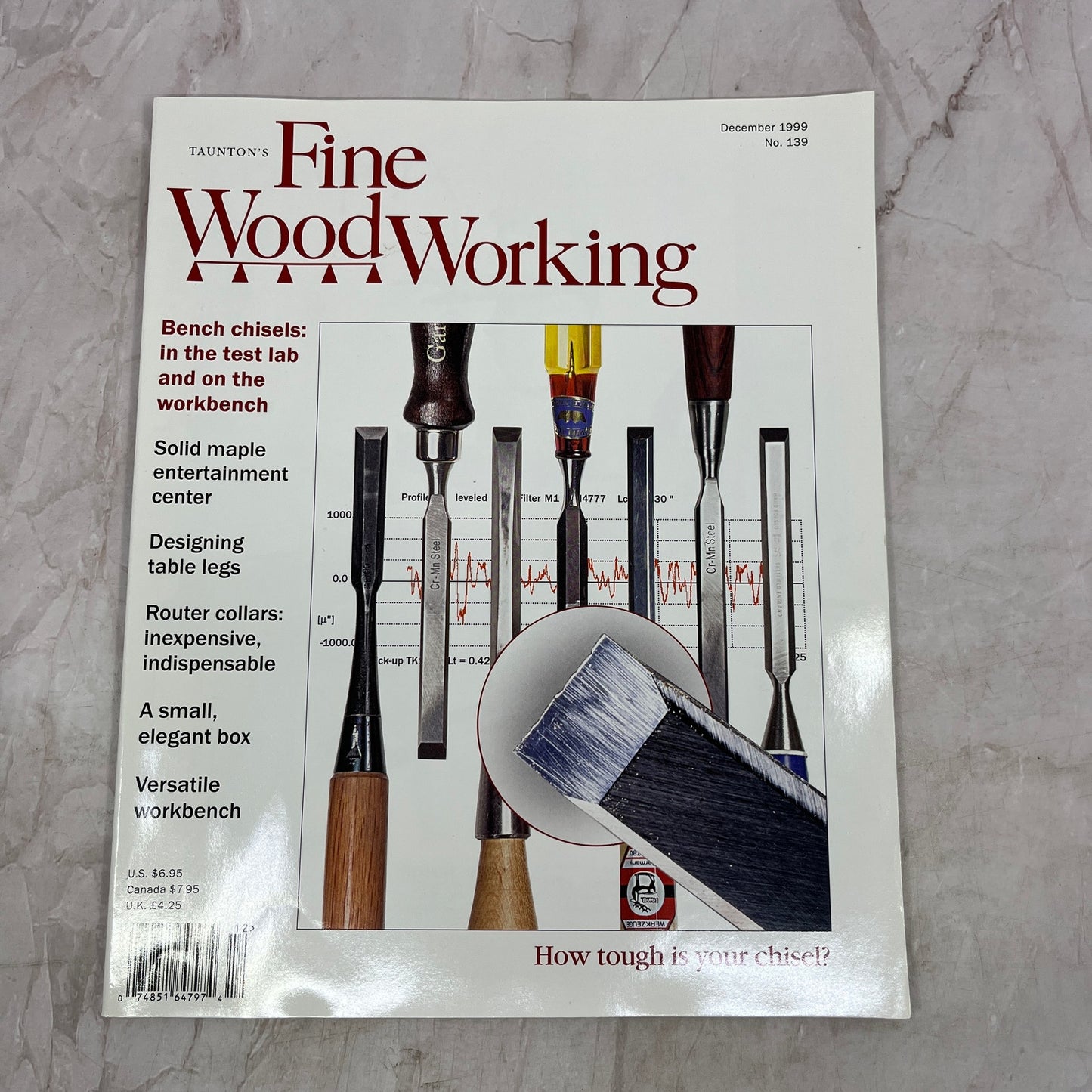 Chisels - Dec 1999 No 139 - Taunton's Fine Woodworking Magazine M33