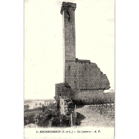 Rochecorbon La Lanterne French Antique Postcard PE10