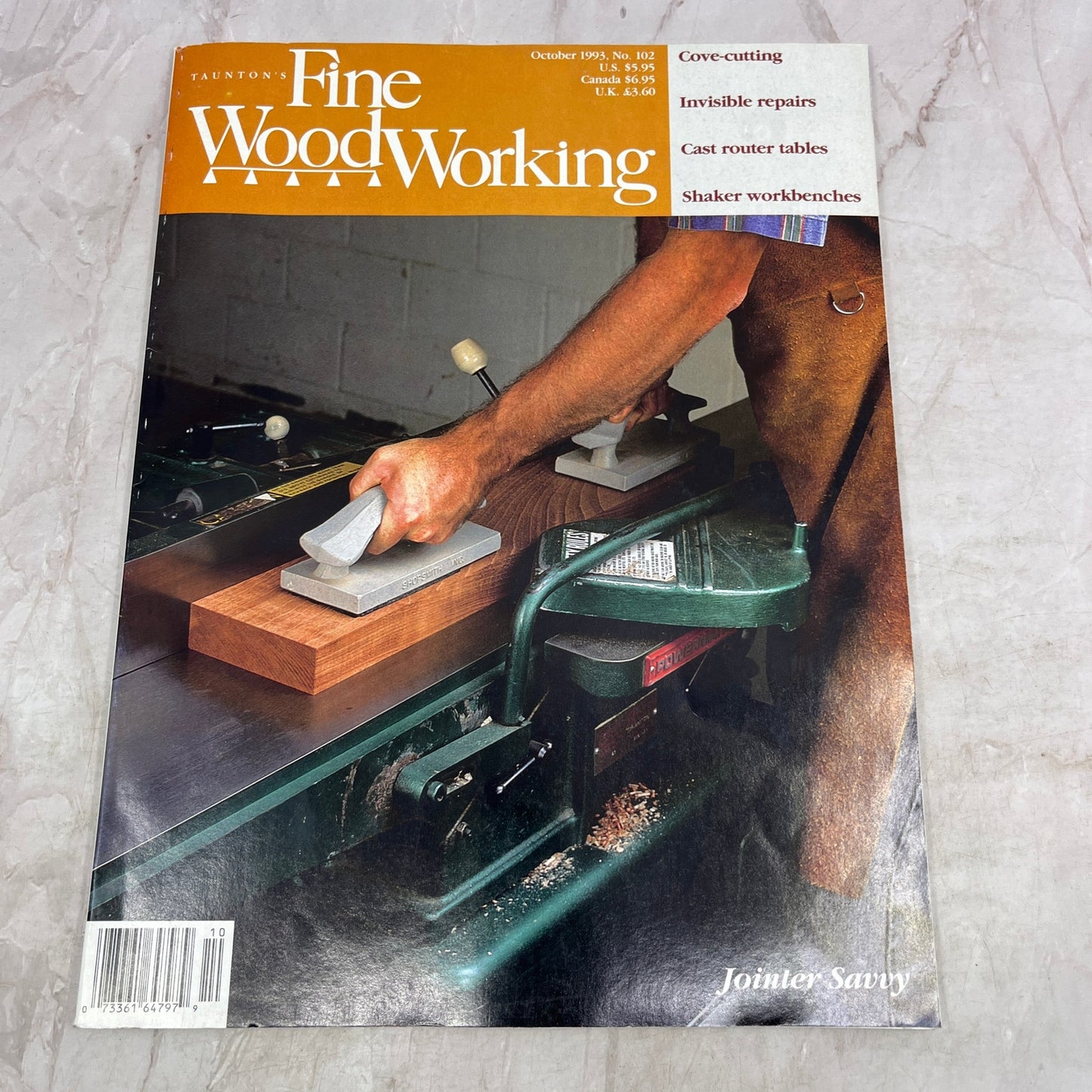 Jointer Savvy - Oct 1993 No 102 - Taunton's Fine Woodworking Magazine M35