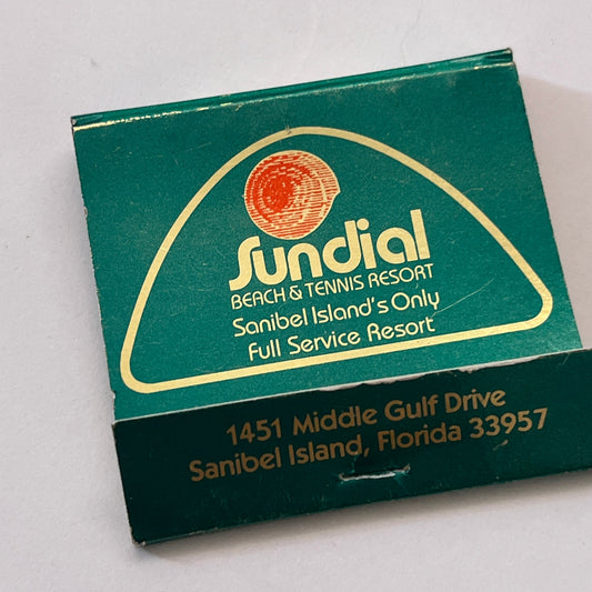 Sundial Beach & Tennis Resort Sanibel Morgans Noopies Matchbook Cover TB6-MB1-7