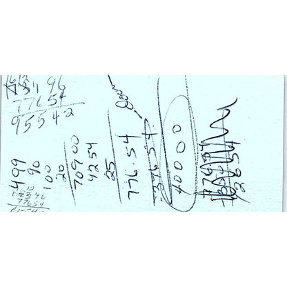 The Water Bed Shed Imported Lama Rugs Venice Vintage Business Card SF3-B3