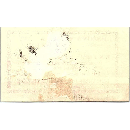 1950s Andon's Eat-Well Cafe Salida CO Small Paper Card 1x3" AF9-S5