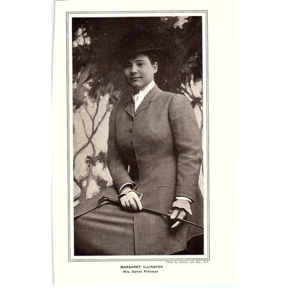 Margaret Illington - Mrs Daniel Frohman Sarony 5th Ave NY Art Print 6.5x10 V6