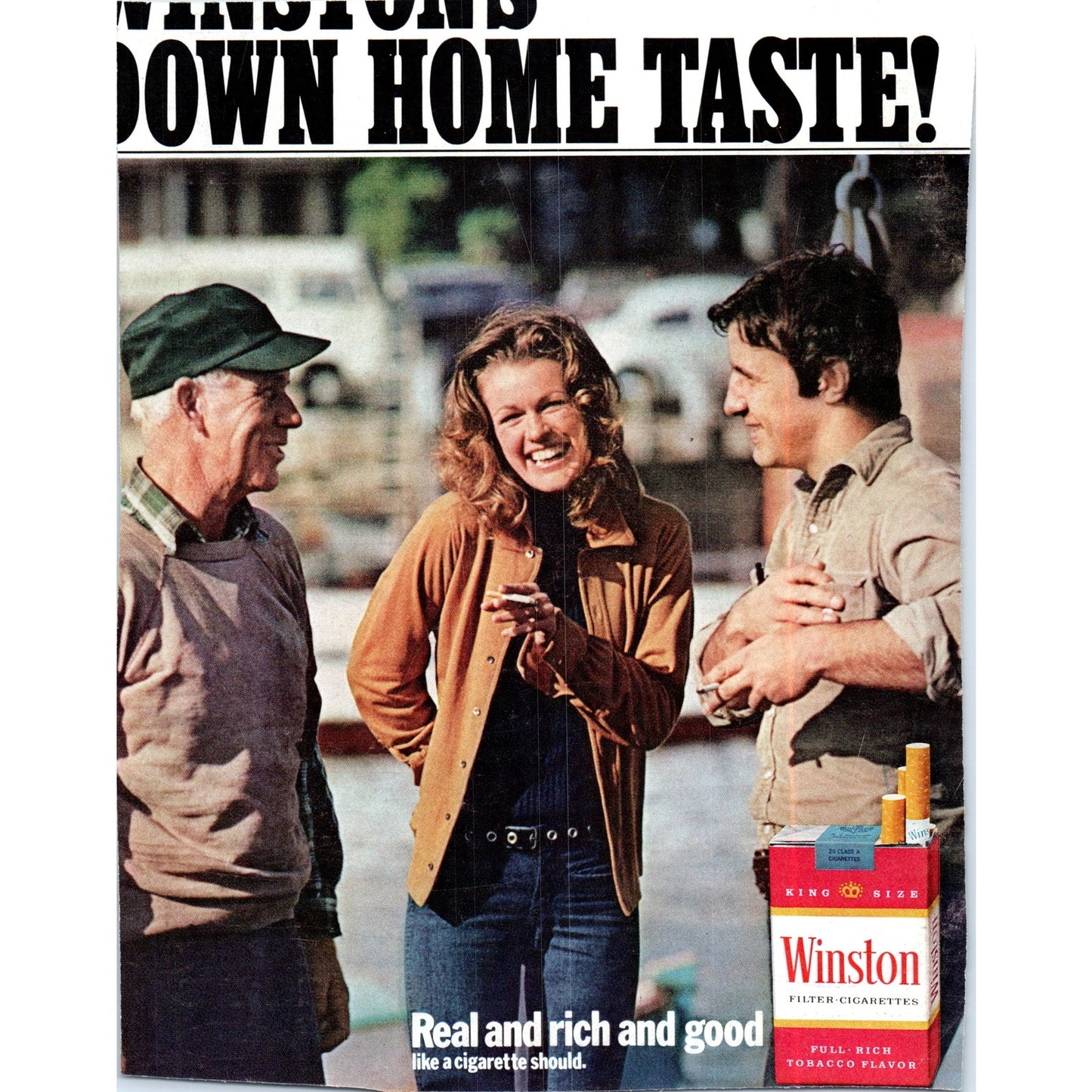 Ford Pickup Truck Two Tone Blue White Automobile Car - Vintage Magazine Ad D20