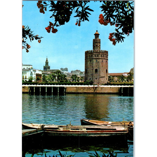 Sevilla Vista Parcial Vintage Postcard PD1