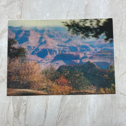 Vintage Large Lenticular Postcard Grand Canyon National Park Arizona AE4