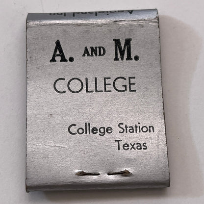 Aggieland Inn College Station Texas A and M Vintage Matchbook Cover TB6-MB1-7
