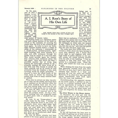 A.I. Root's Story of His Own Life 1926 Article AG3-9