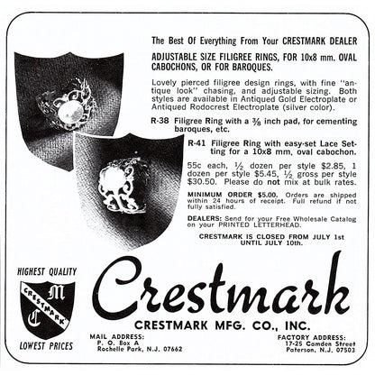 Michael Manufacturing Co Display Frames Elyria Ohio 1972 Ad AF8-H2