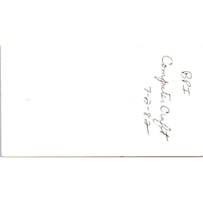 The Wally James Agency Computerized Bookkeeping Houston Vtg Business Card SD8-B9