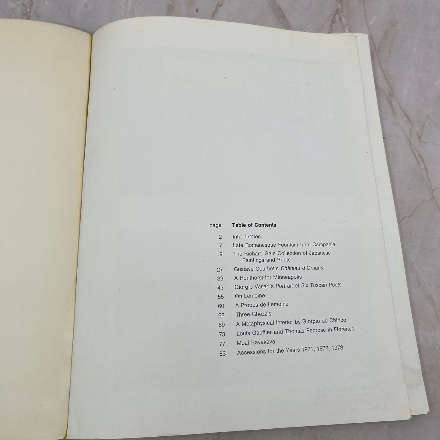 1971-73 The Minneapolis Institute of Art Bulletin Volume LX TI9-P4