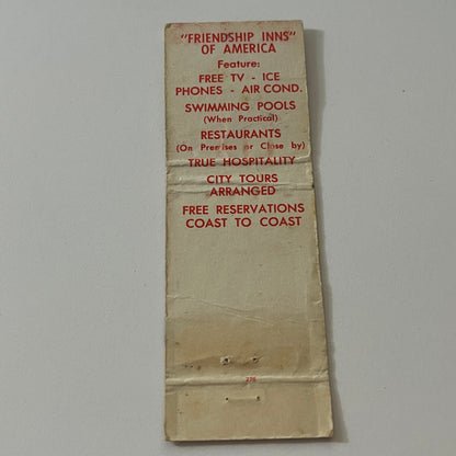 Motel Brisbois Prairie Du Chien WI Vintage Matchbook Cover MB59-4