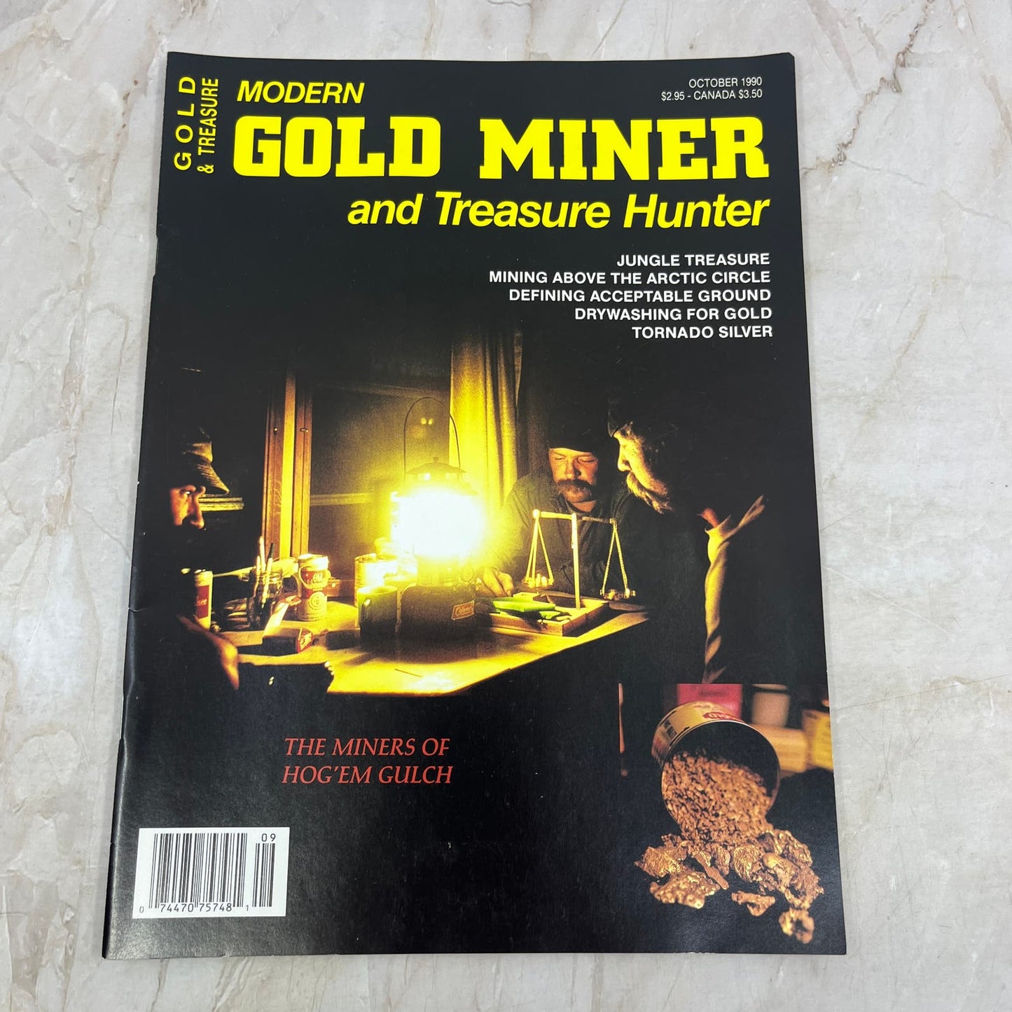 1990 Oct - Modern Gold Miner and Treasure Hunter Magazine Jungle Treasure M20
