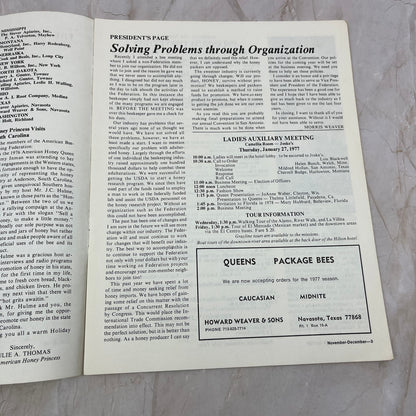 1976 Nov/Dec American Beekeeping Federation Newsletter Gainesville FL M15