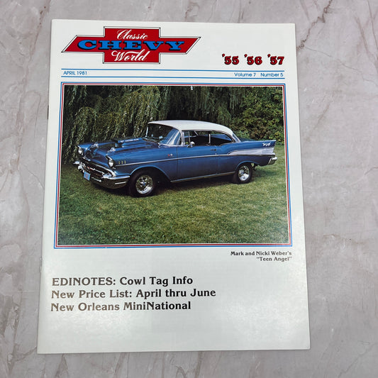 Mark Weber - '55, '56, '57 Classic Chevy World Magazine - Apr 1981 M29