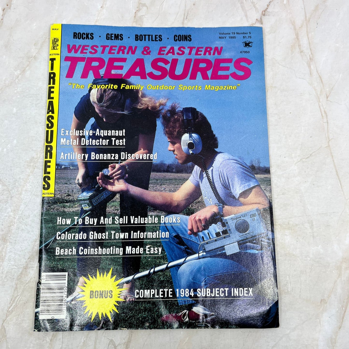 1985 May - Western & Eastern Treasures Magazine - Treasure Hunting Gold M12