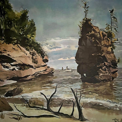 Apostle Islands - Phil Austin Lithograph 13x17" Art Print FL1