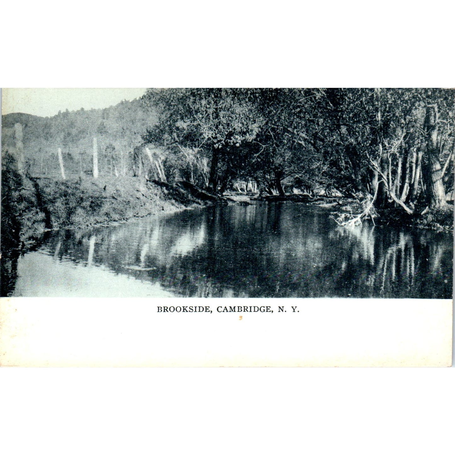 c1905 Brookside Cambridge NY Antique Unused Postcard PC7