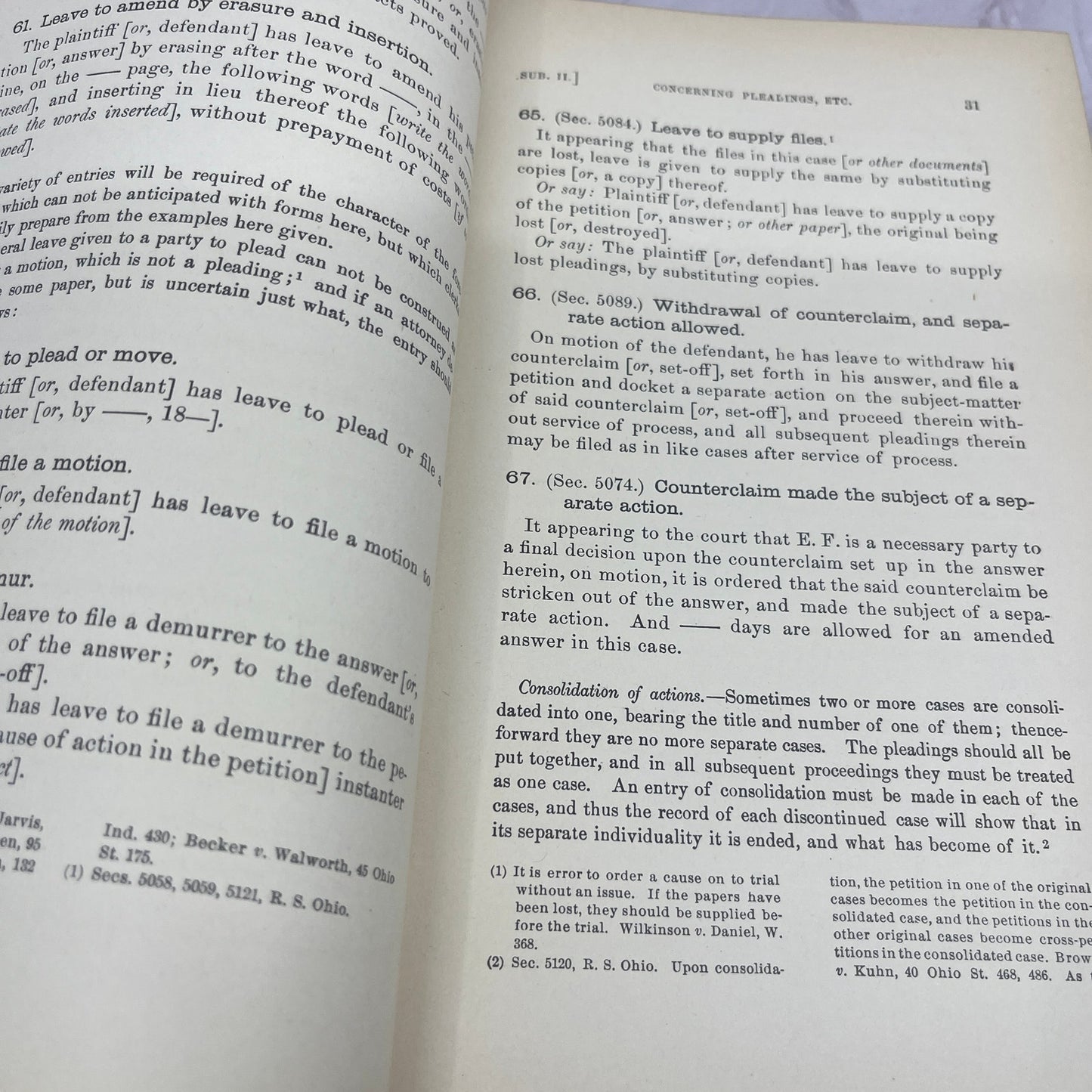 1898 Journal Entries Adapted to the Practice Louis H Winch M.S. Hinman TJ8