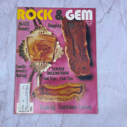 Rummer Rockhounding Cuttlebone Casting - Rock & Gem Magazine - July 1979 M24