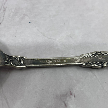 Wm Rogers Silverplate Hanover Sauce Spoon 5.5" Vintage Silverplate TC5-OS-11