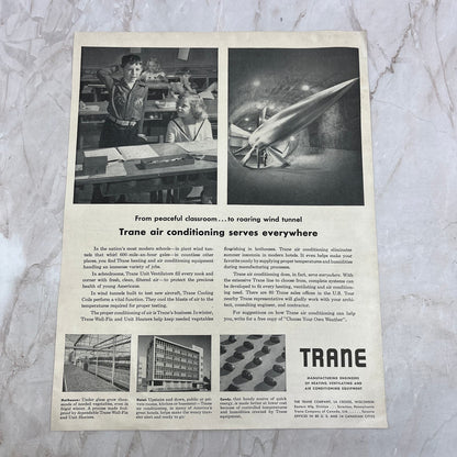 Trane Manufacturing Engineers La Crosse Wisconsin 1951 Magazine Ad FL6-10