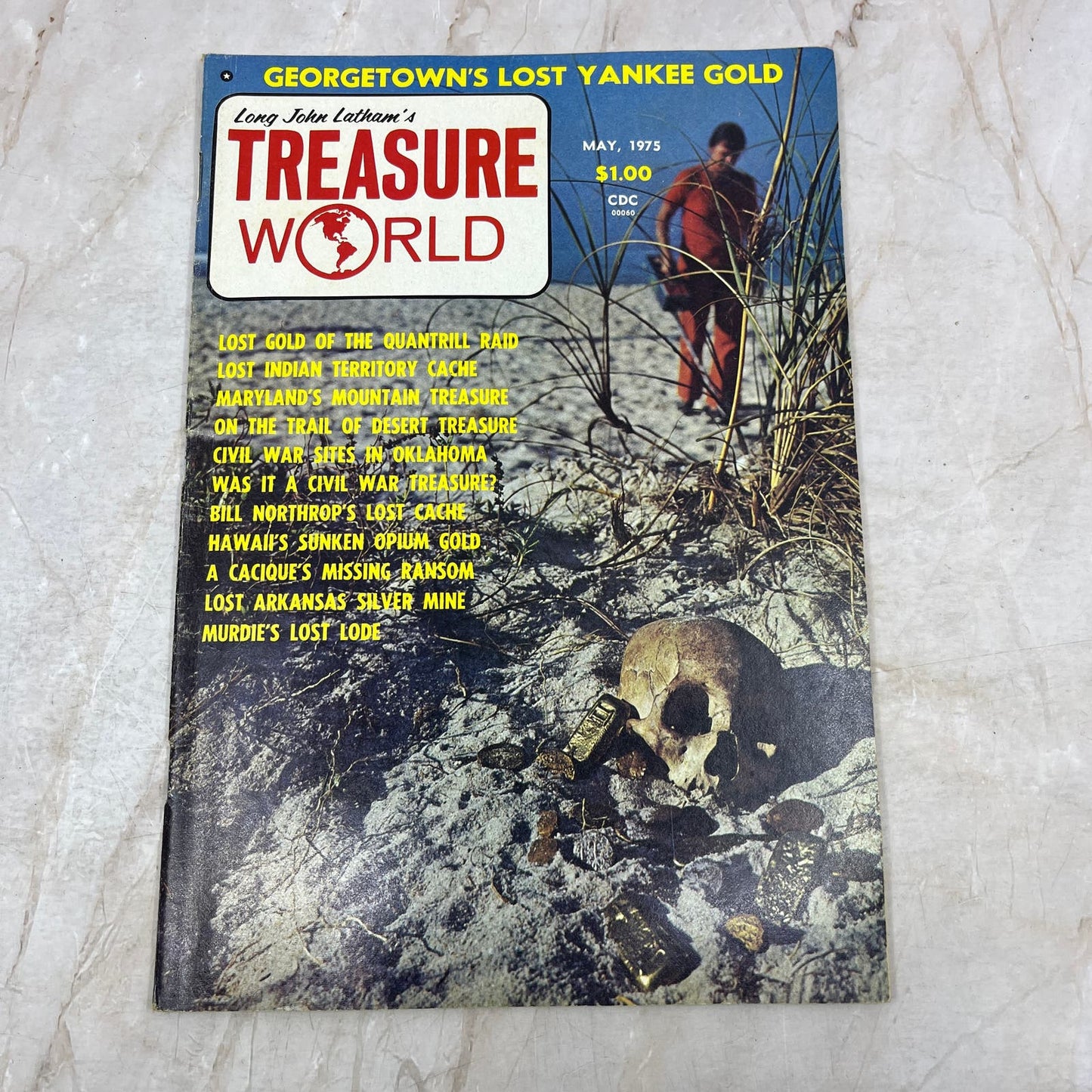 1975 May - Long John Latham's Treasure World Magazine - Treasure Hunting M13