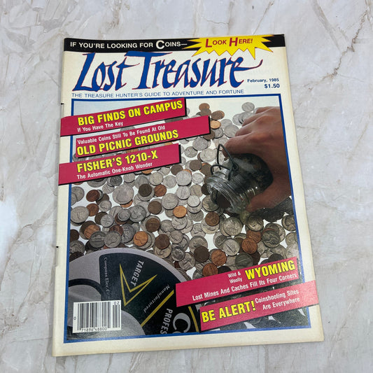 1985 Feb - Lost Treasure Magazine - Treasure Hunting Gold Prospecting M15