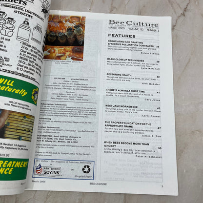 2005 Mar Bee Culture Magazine Magazine - Magazine of American Beekeeping M7