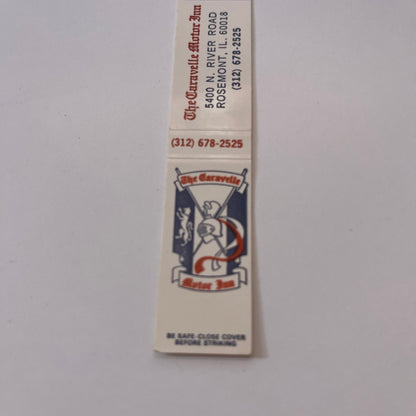 The Caravelle Motor Inn Rosemont Illinois Vintage Matchbook TB6-MB2-9