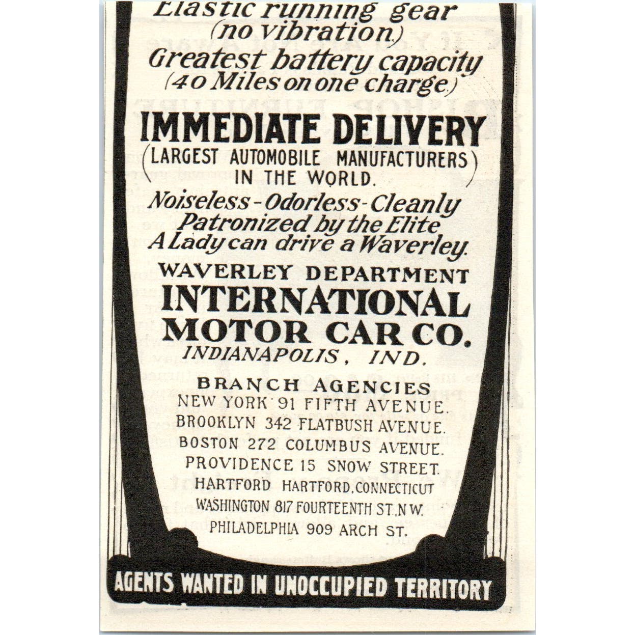 Bishop Furniture Co Grand Rapids MI c1905 Original Magazine Advertisement AE7-A2