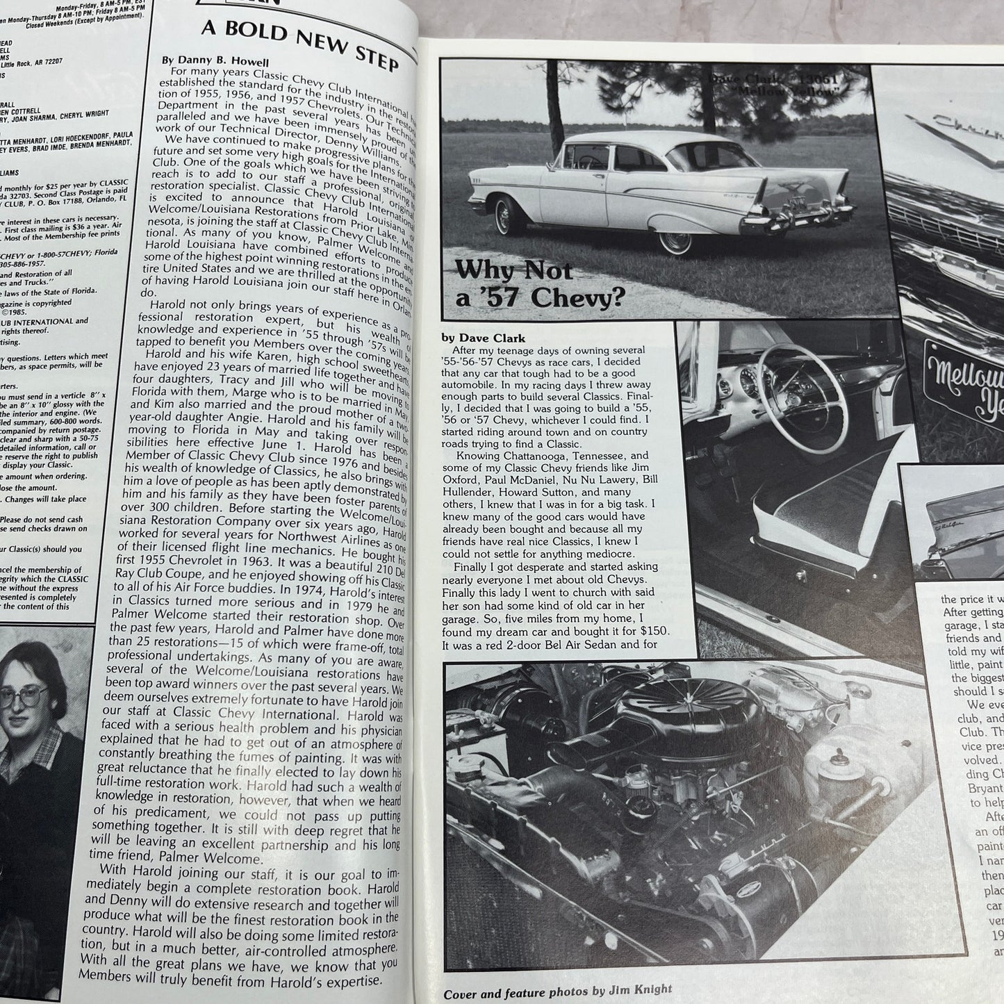 Anti-Sway Bar Install - '55, '56, '57 Classic Chevy World Magazine June 1985 M31
