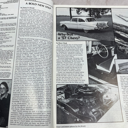 Anti-Sway Bar Install - '55, '56, '57 Classic Chevy World Magazine June 1985 M31