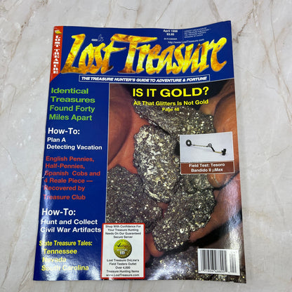 1998 April - Lost Treasure Magazine - Treasure Hunting Gold Prospecting M13