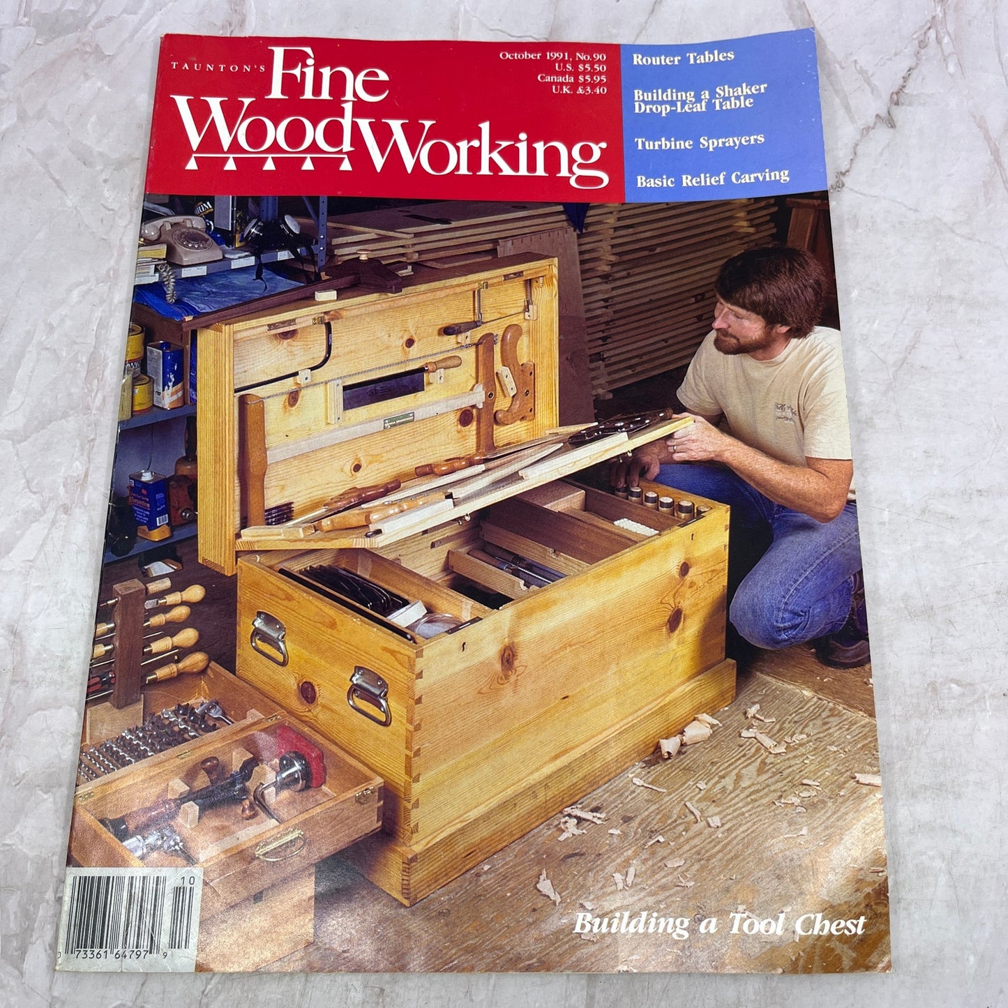 Building a Tool Chest - Oct 1991 No 90 - Taunton's Fine Woodworking Magazine M35