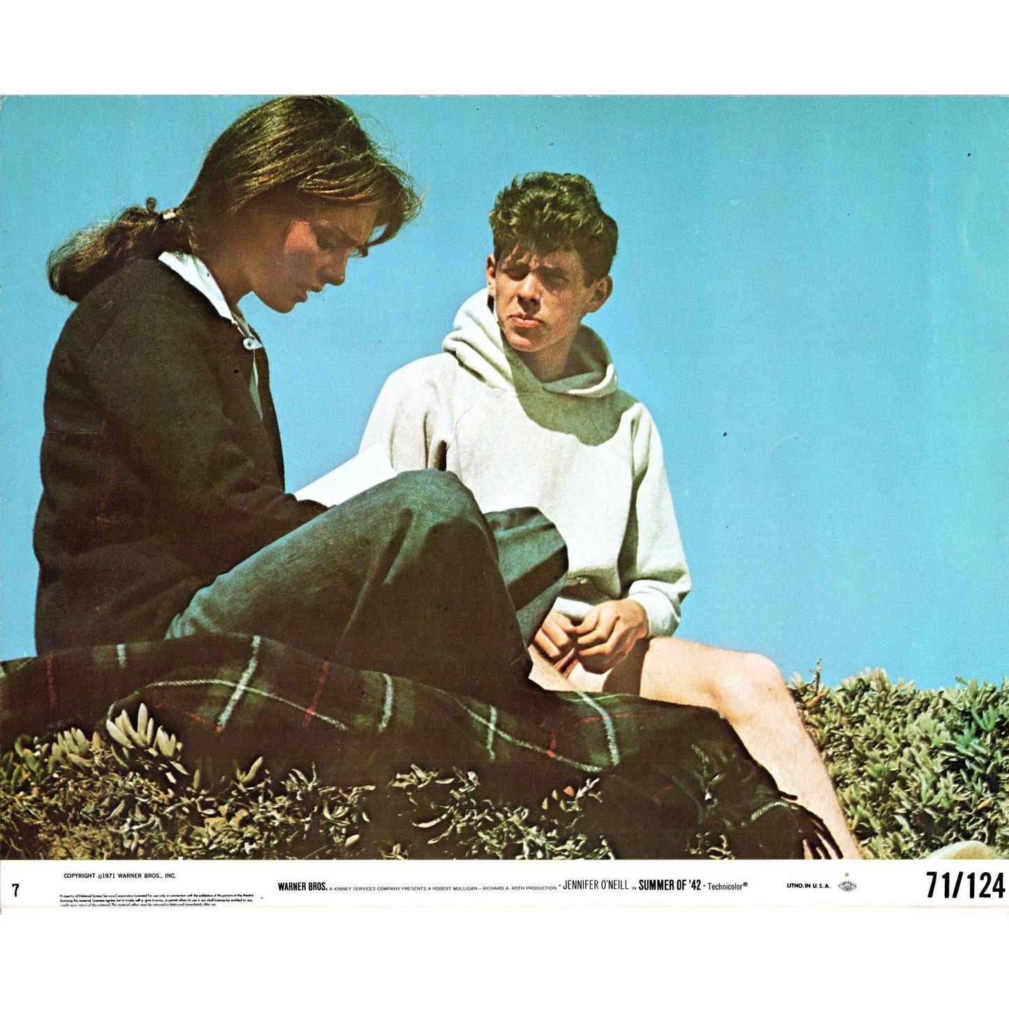 1971 Summer of '42 Original 8x10 Lobby Card Jennifer O'Neil #7 AE6