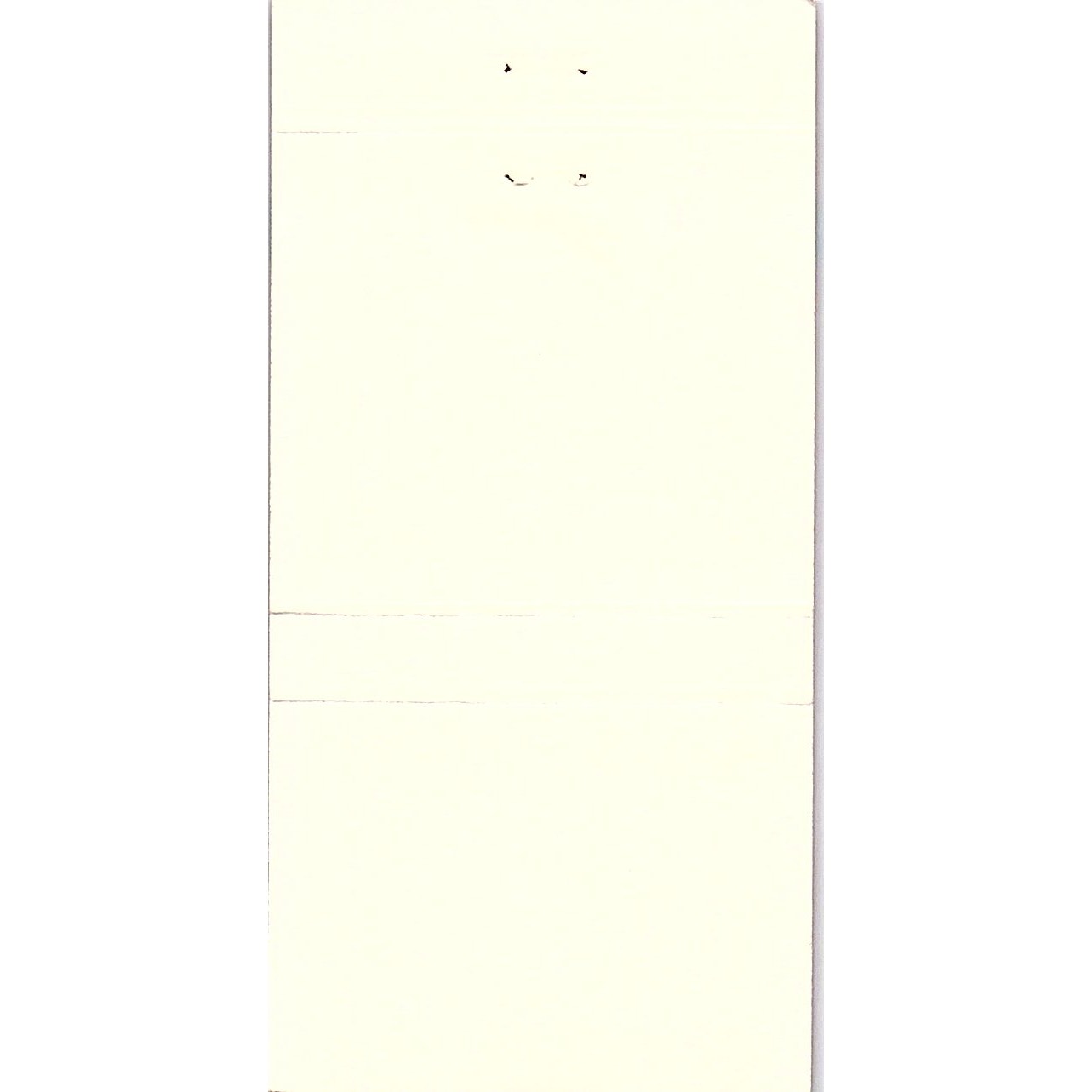 The Francois French Restaurant Berthoud CO Vintage Matchbook TB6-MB2-8