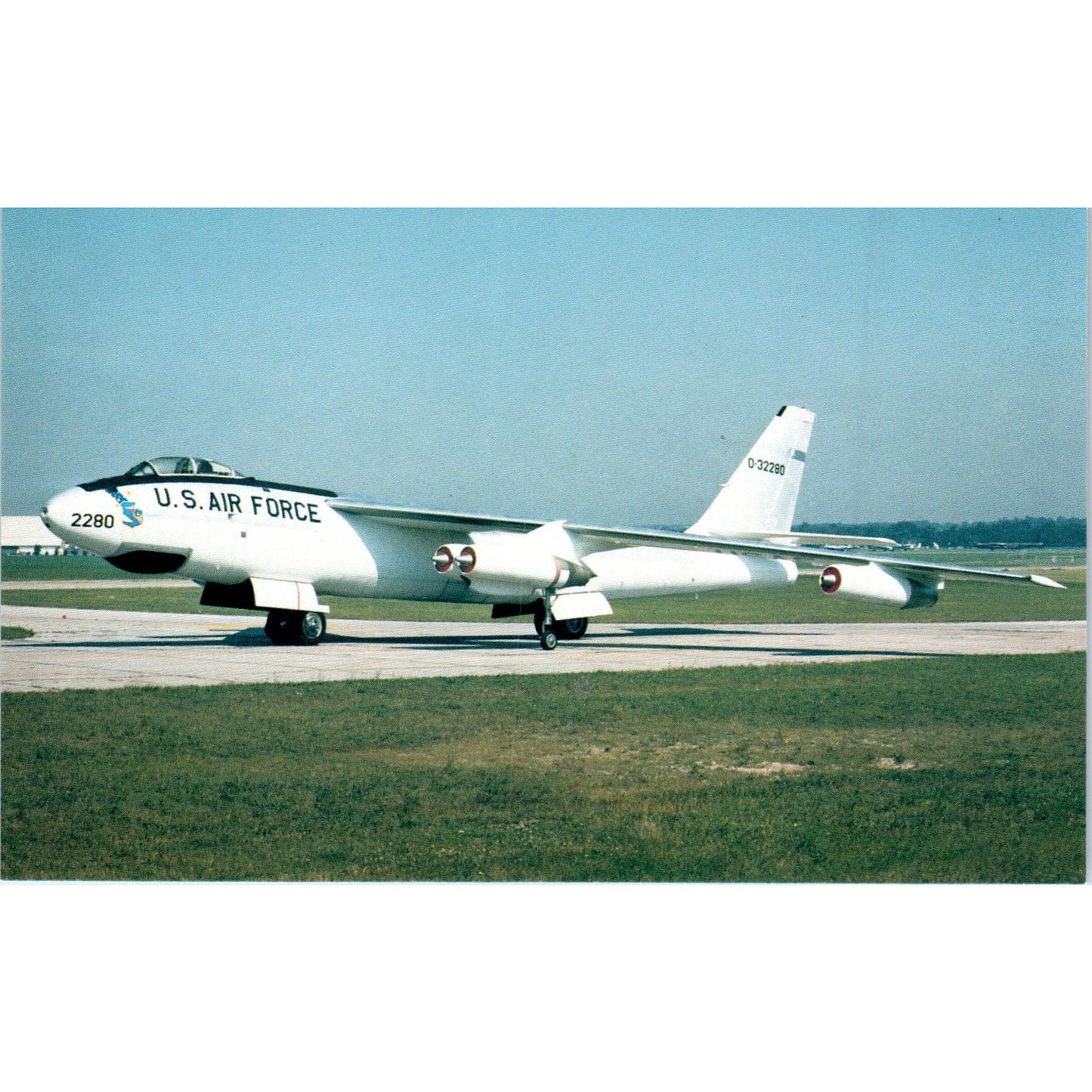 Boeing B-47E Stratojet Vintage Postcard TG8-PC