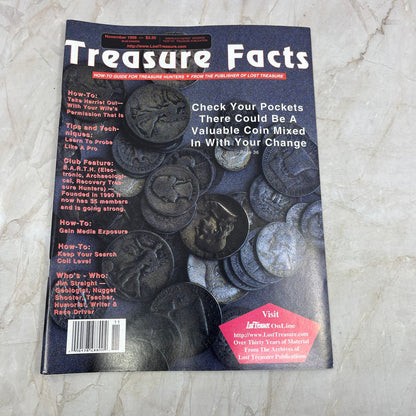 1996 Nov - Treasure Facts Magazine - Treasure Hunting Gold Metal Detecting M17