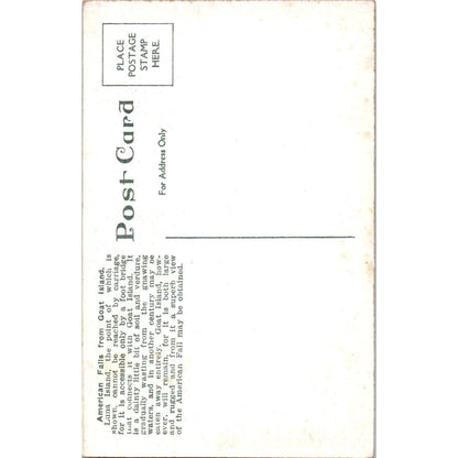 Terrapin Point Goat Isle Niagara Falls Vintage Original Postcard PC10