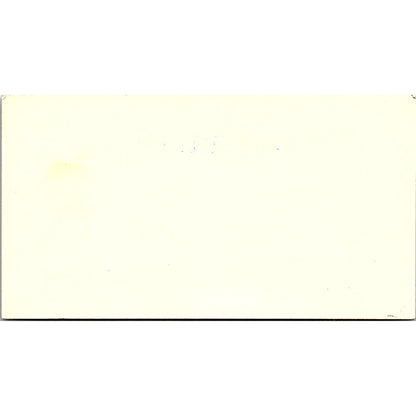 JC Penney Joyce Wood Houston Texas Vintage Business Card SB4-B8