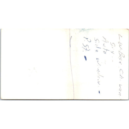 Annie Walker Gary Henry Chevrolet Sand Springs OK Vintage Business Card SE3-B7